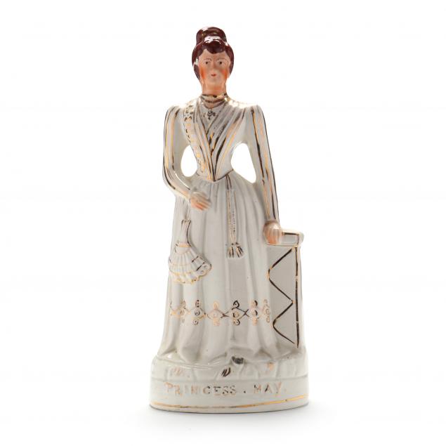 LARGE STAFFORDSHIRE FIGURE OF PRINCESS 346d4a