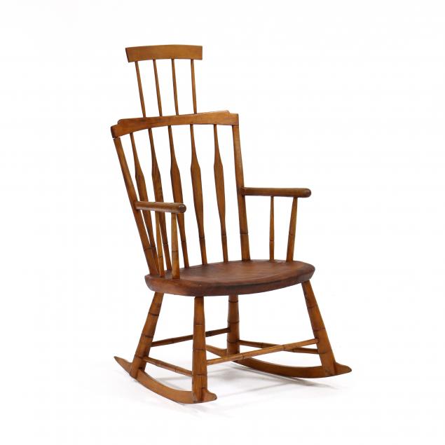 NEW ENGLAND WINDSOR COMB-BACK ROCKER