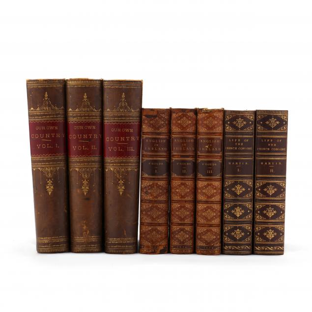 THREE 19TH CENTURY BOOK SETS OF 346de3