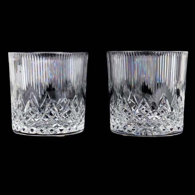 LARGE PAIR OF CRYSTAL WINE COOLERS 346e25