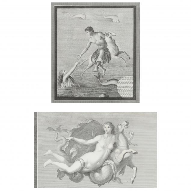 TWO ITALIAN ENGRAVINGS FROM LE 346e3f