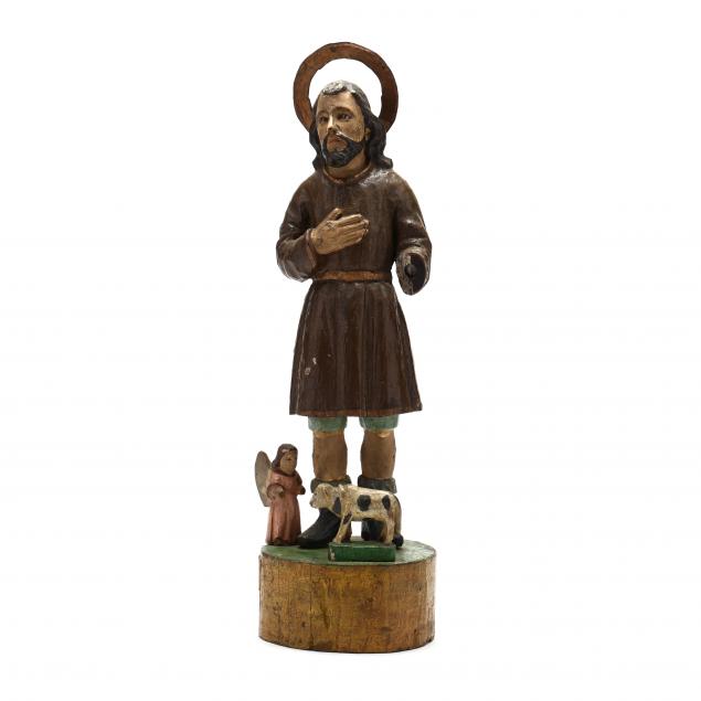 SPANISH COLONIAL SANTOS FIGURE 346e44