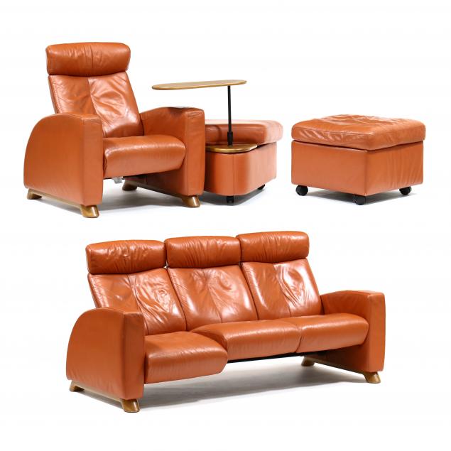 EKORNES, STRESSLESS LEATHER LIVING