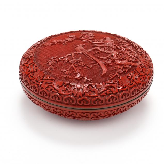 A CHINESE CINNABAR RED LACQUER 346ec8