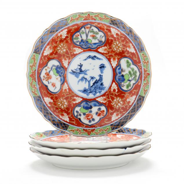 A GROUP OF FOUR CONTEMPORARY IMARI 346ee6