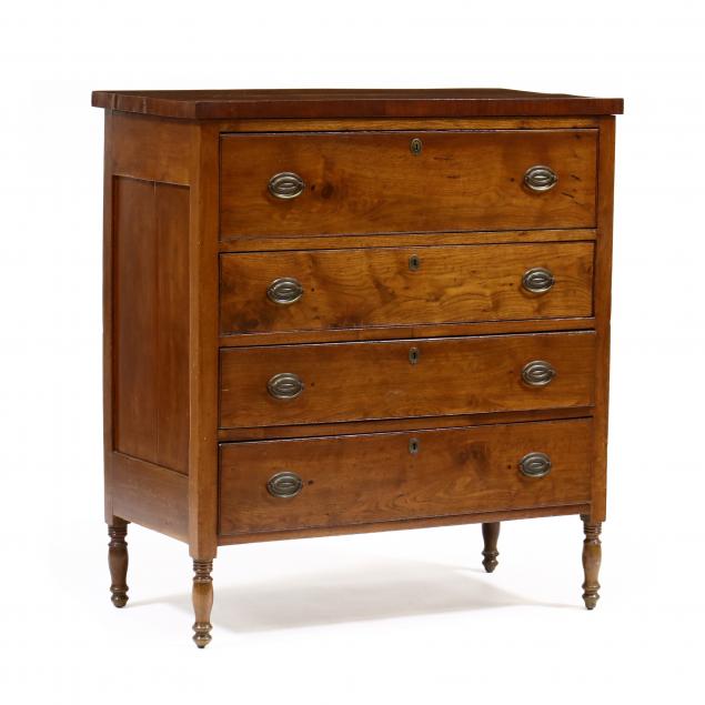 SOUTHERN LATE FEDERAL WALNUT CHEST 346f65