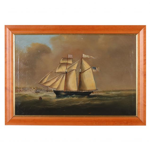 AN ANTIQUE AMERICAN SCHOOL MARITIME