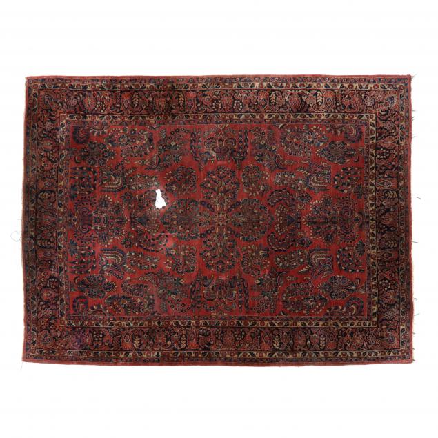 SAROUK ROOM SIZE CARPET Red field