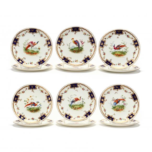 TWELVE ROYAL DOULTON EXOTIC BIRD 347003