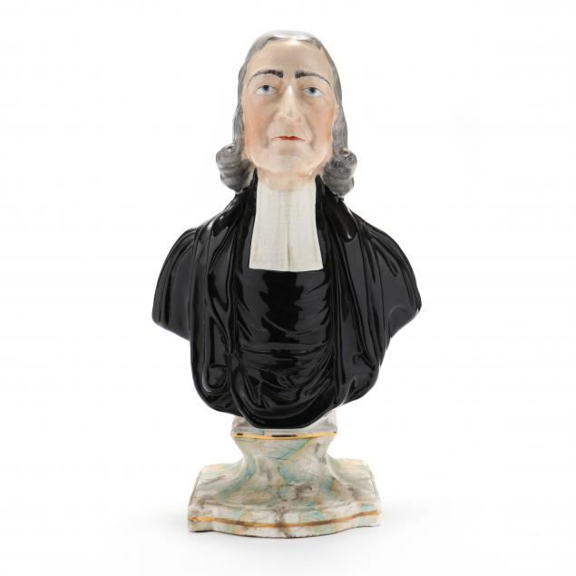 STAFFORDSHIRE BUST OF THE REVEREND 347011