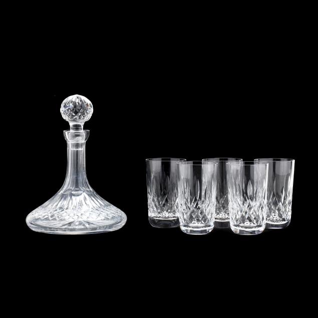 WATERFORD LISMORE CRYSTAL SHIP S 34702c
