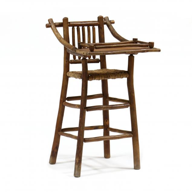 OLD HICKORY, CHILDS HIGH CHAIR First