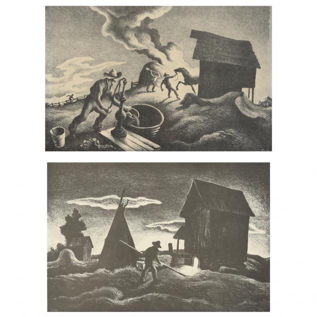 AFTER THOMAS HART BENTON AMERICAN  347077