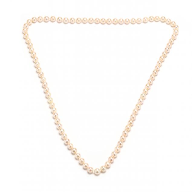 OPERA LENGTH PEARL NECKLACE The 34714a