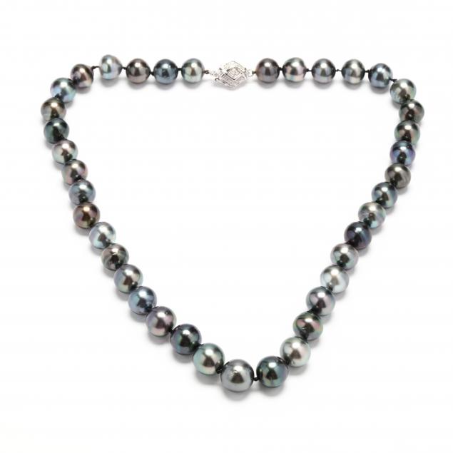 TAHITIAN PEARL NECKLACE WITH WHITE 347147