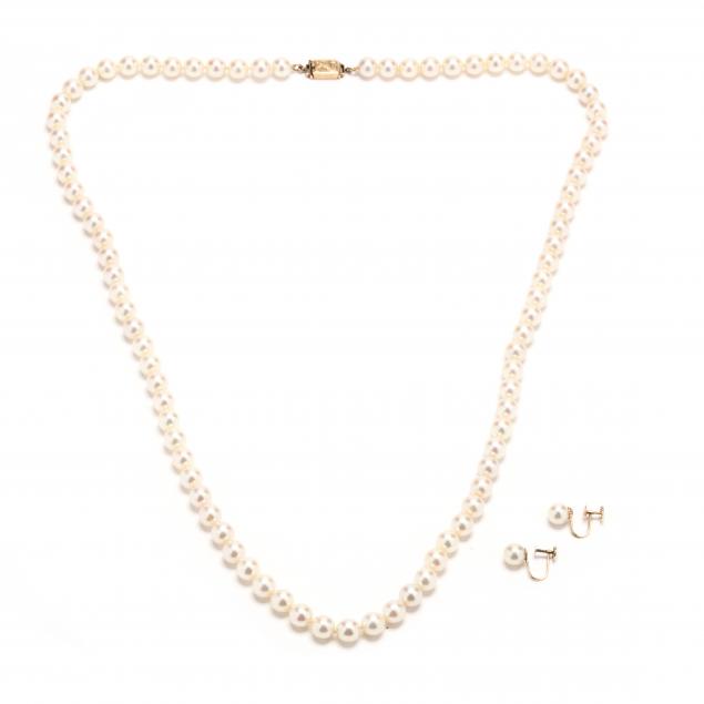 PEARL NECKLACE BY MING'S AND A