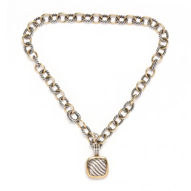 STERLING SILVER AND GOLD CHAIN 347186