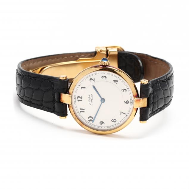 VERMEIL VENDOME WATCH, MUST DE CARTIER