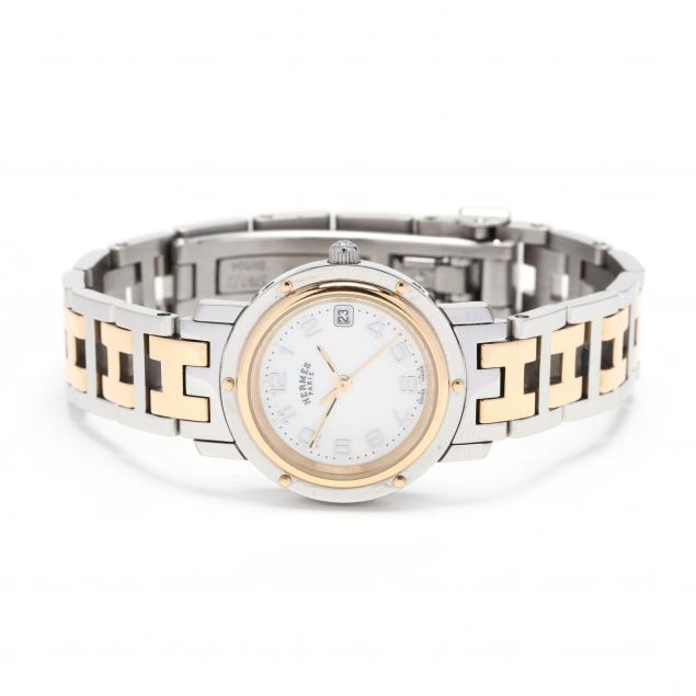 LADY S TWO TONE CLIPPER WATCH  347195