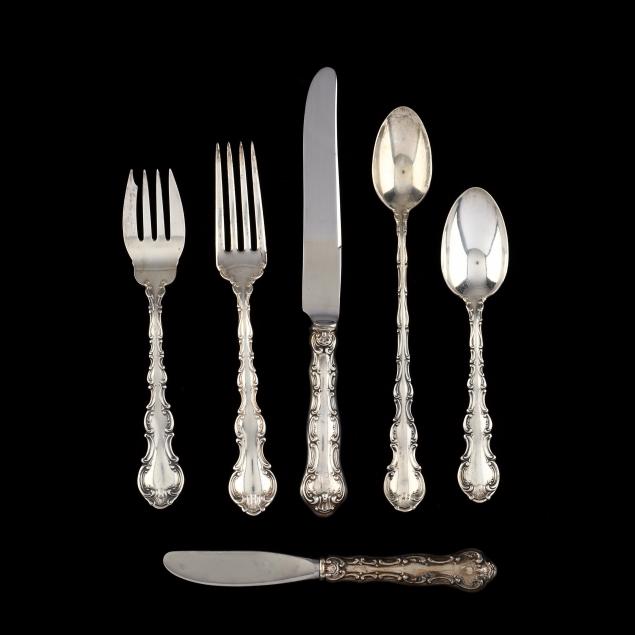 GORHAM STRASBOURG STERLING SILVER FLATWARE