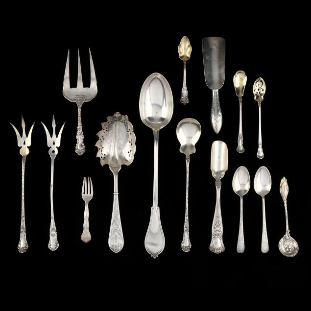 A GROUPING OF (15) GORHAM STERLING
