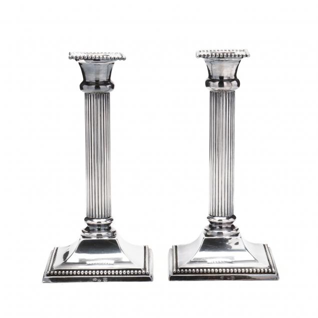 A PAIR OF AMERICAN SILVERPLATE 347243