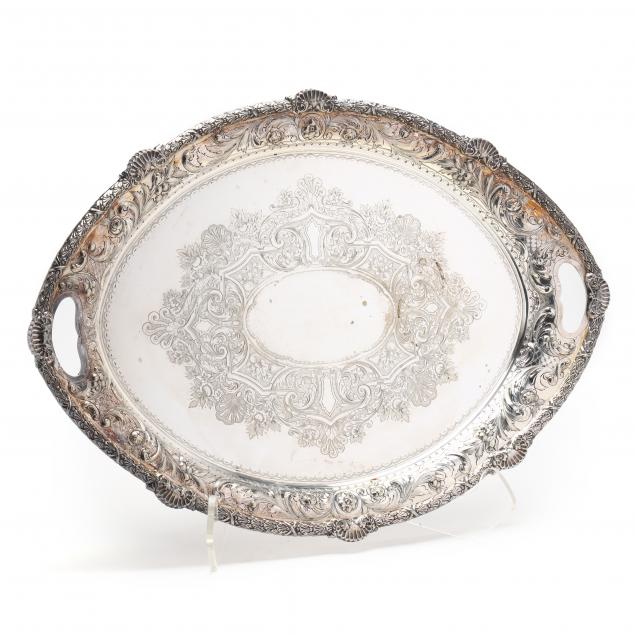 LARGE VICTORIAN SHEFFIELD SILVERPLATE 347266