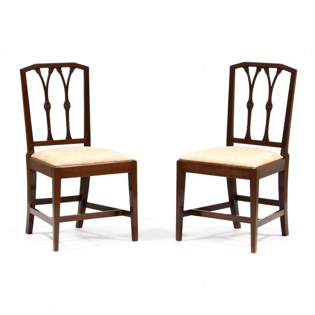PAIR OF FEDERAL CARVED MAHOGANY 3472c7