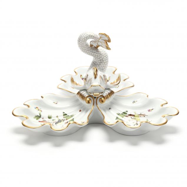 HEREND PORCELAIN ROTHSCHILD BIRD 347370