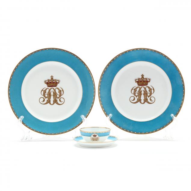 FOUR PIECES OF A ROYAL COPENHAGEN