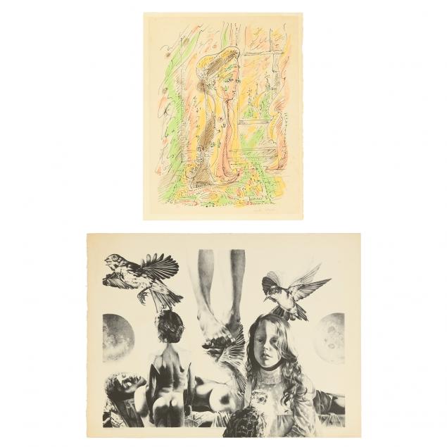 TWO LITHOGRAPHS - S. TUCKER COOKE'S