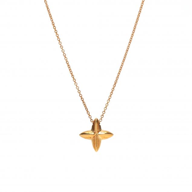 GOLD SIRIUS STAR NECKLACE ELSA 347610