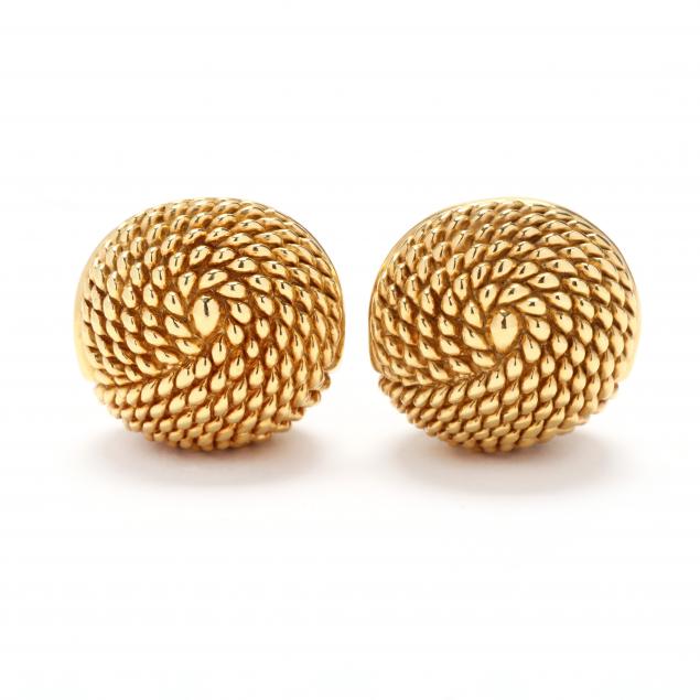 PAIR OF GOLD EARRINGS CHIMENTO 347613