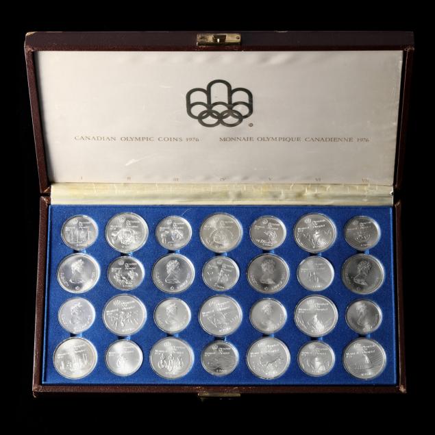 1976 SET OF (28) CANADIAN OLYMPIC