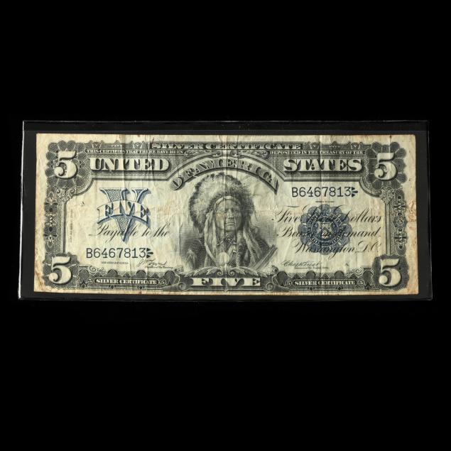 SERIES 1899 $5 SILVER CERTIFICATE