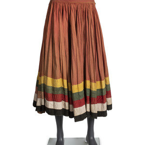 Seminole Woman's Patchwork Skirt
early