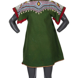 Plateau Girl's Beaded Wool Dress,
