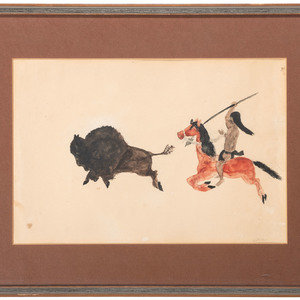 untitled Buffalo Hunt mid 20th 347779