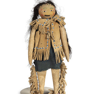 Southern Plains Beaded Hide Doll
ca