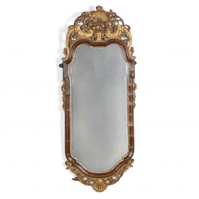 ANTIQUE BAROQUE STYLE PARCEL GILT 347829