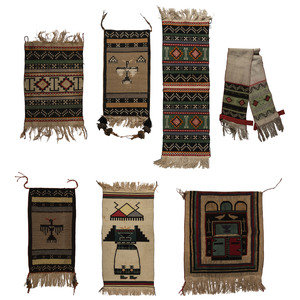 Collection of Hopi Brocaded Textiles first 34787b