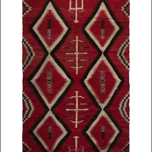 Navajo Transitional Weaving Rug ca 347885