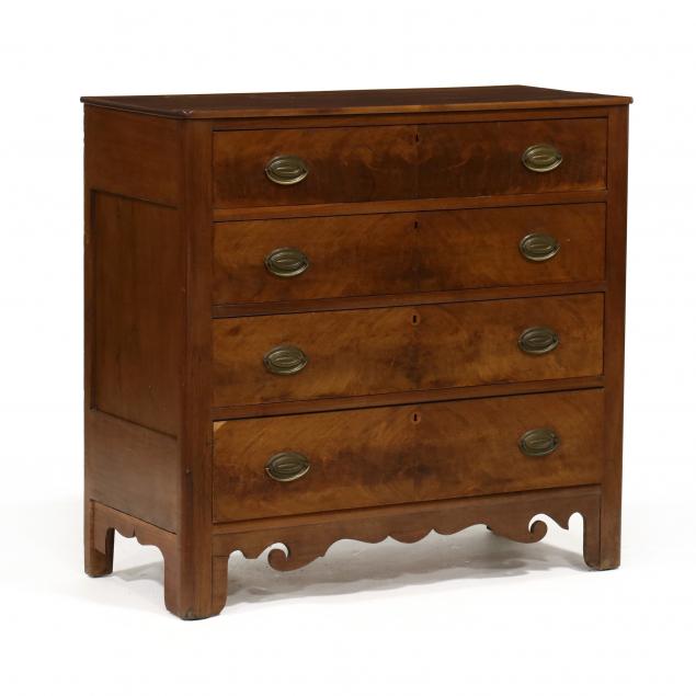 SOUTHERN CLASSICAL WALNUT CHEST 34788b