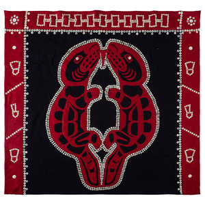 Northwest Coast Button Blanket
mid-20th