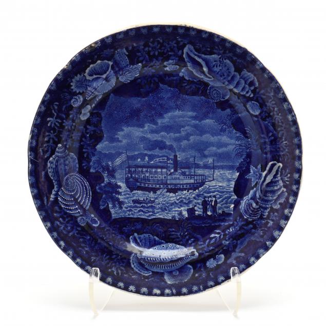 HISTORICAL AMERICA BLUE STAFFORDSHIRE 347910