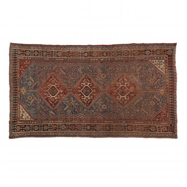 QASHQAI AREA RUG Blue field with