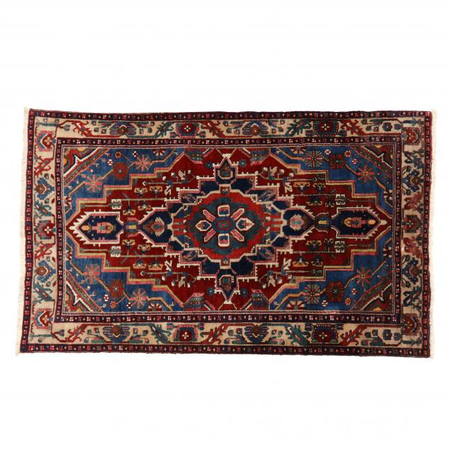 INDO PERSIAN AREA RUG Red field