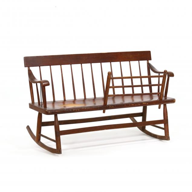 AMERICAN WINDSOR PINE MAMMY BENCH 3479a4