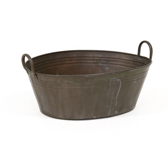 LARGE COPPER BATHING BUCKET Second