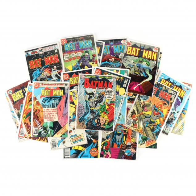 BATMAN GROUP DC, 1966 - 1982, (24) comics,